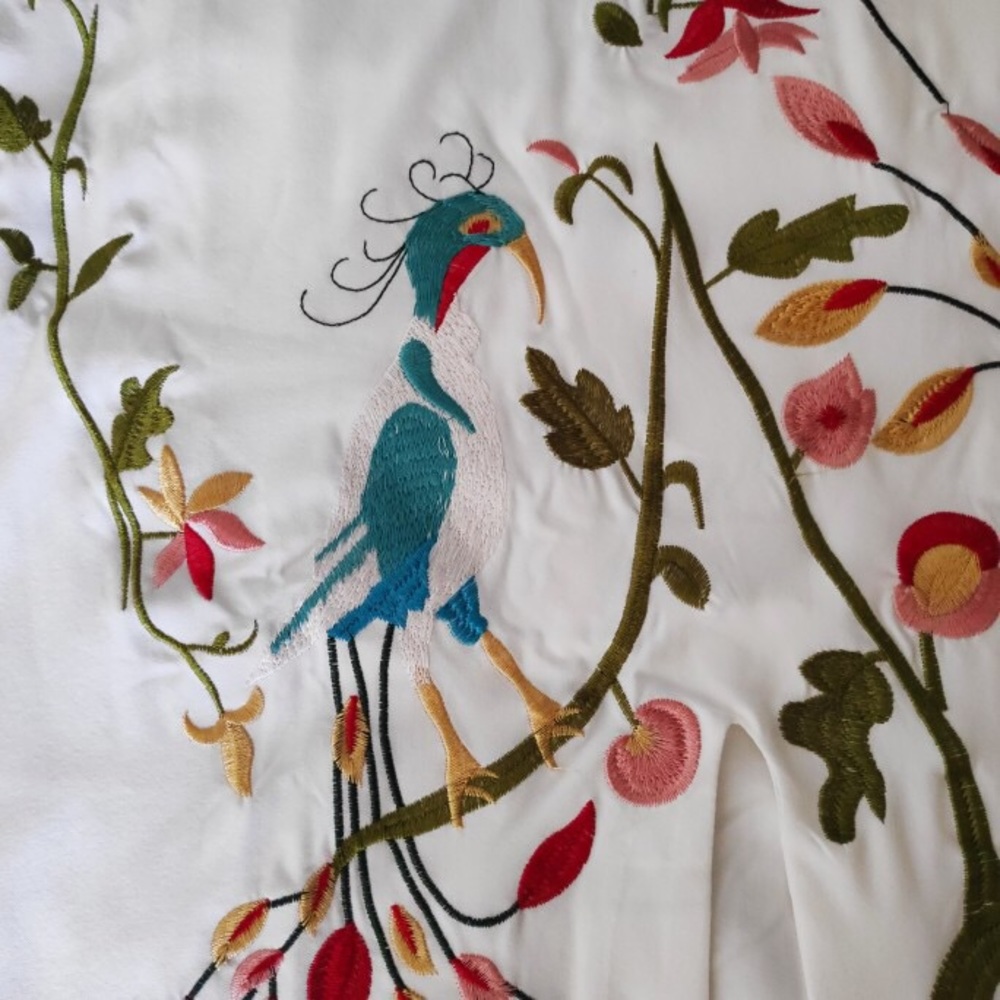 NEW Boho Hippie Fringe Embroidered Tunic Dress - Picture 8 of 8